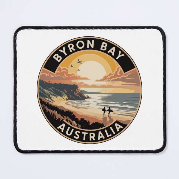 Item preview, Byron Bay Australia: Lighthouse Sunset Waves designed and sold by CircinusStore.