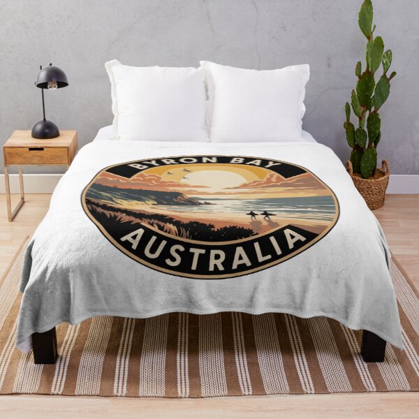 Item preview, Byron Bay Australia: Lighthouse Sunset Waves designed and sold by CircinusStore.
