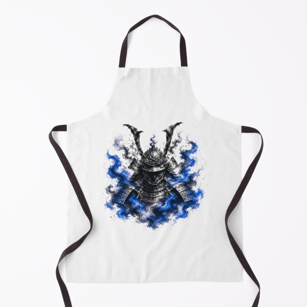 Item preview, BLUE FLAMES OF BUSHIDO - The Silent Warrior designed and sold by KOSHIN-NO-KAZE.