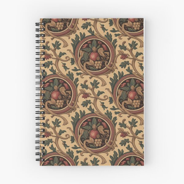 Item preview, Ornate William Morris Style Pomegranate Pattern | Rich Fruit Floral Seamless Repeat designed and sold by Midnight Veil Designs.