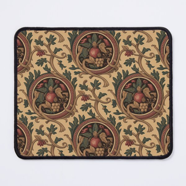 Item preview, Ornate William Morris Style Pomegranate Pattern | Rich Fruit Floral Seamless Repeat designed and sold by Midnight Veil Designs.