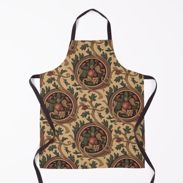 Item preview, Ornate William Morris Style Pomegranate Pattern | Rich Fruit Floral Seamless Repeat designed and sold by Midnight Veil Designs.