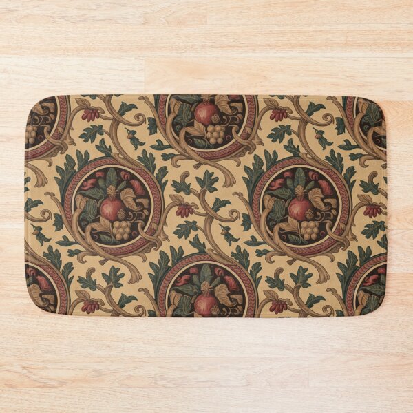 Item preview, Ornate William Morris Style Pomegranate Pattern | Rich Fruit Floral Seamless Repeat designed and sold by Midnight Veil Designs.