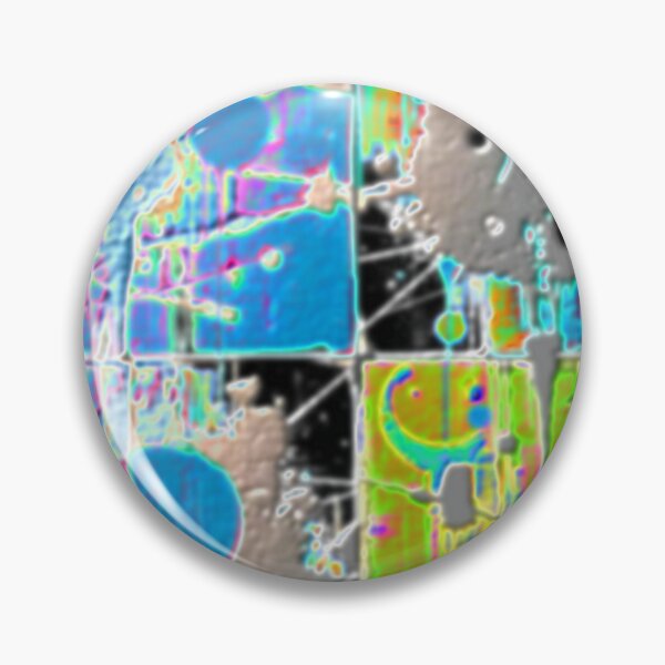 Item preview, cosmic noise dark blend E2 colorful geometric abstract design designed and sold by SmashingDeals.