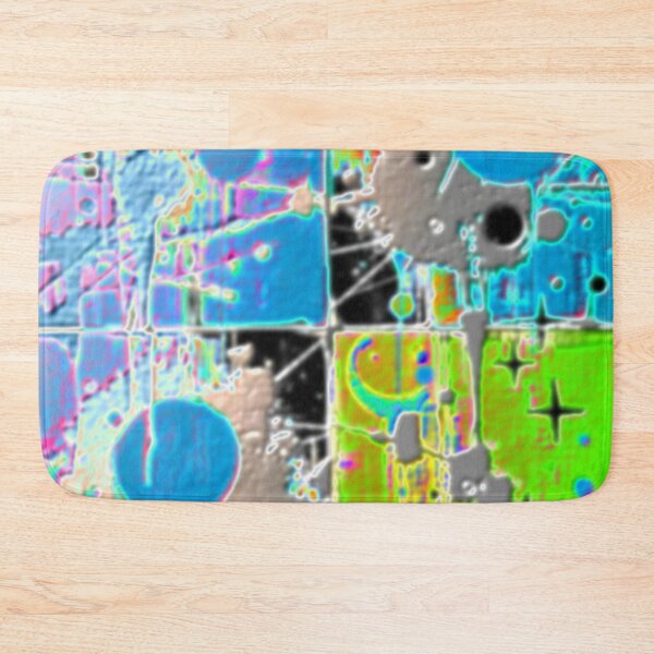 Item preview, cosmic noise dark blend E2 colorful geometric abstract design designed and sold by SmashingDeals.