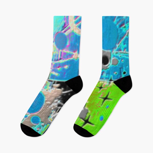 Item preview, cosmic noise dark blend E2 colorful geometric abstract design designed and sold by SmashingDeals.