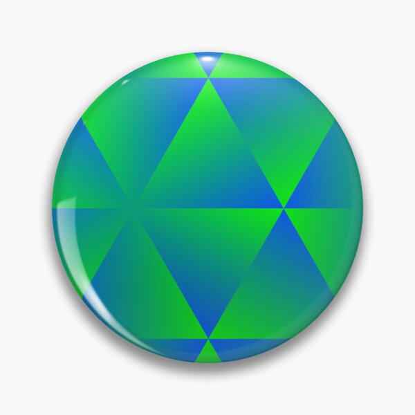 Item preview, Green and bluetriangle pattern  designed and sold by Willssb.