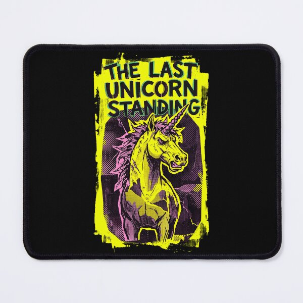 Item preview, Out of Context No.1: The Last Unicorn Standing Retro Punk designed and sold by NO BEAVER NO PUNK.