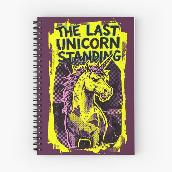 Item preview, Out of Context No.1: The Last Unicorn Standing Retro Punk designed and sold by NO BEAVER NO PUNK.