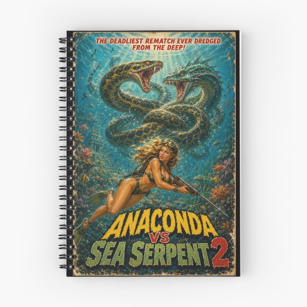 Item preview, Anaconda vs Sea Serpent 2 - Creature Feature B-Movie designed and sold by FilMate.
