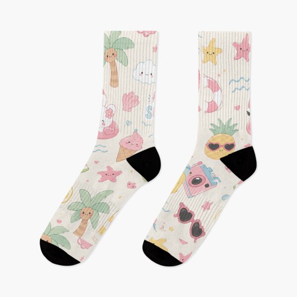 Item preview,  Kawaii Summer Aesthetic Pattern Design designed and sold by Aramdesing.