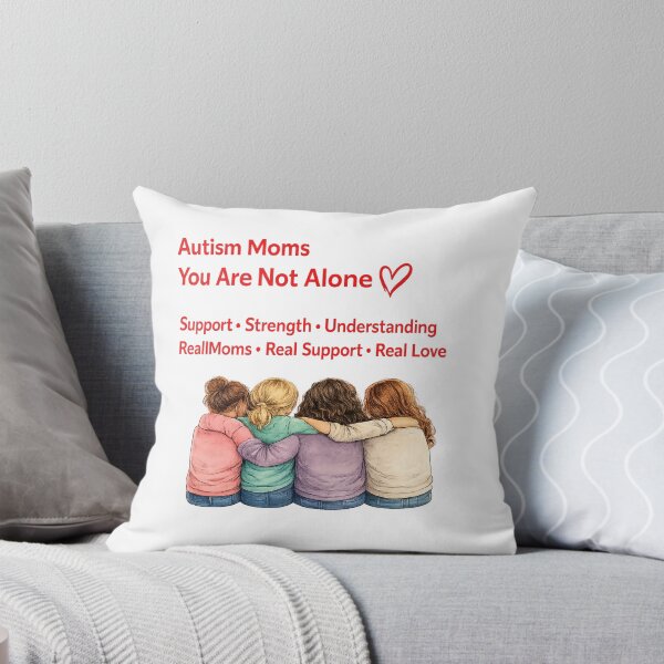 Item preview, Autism Moms – You Are Not Alone | Support, Strength & Understanding designed and sold by Mother Daughter Drawings .
