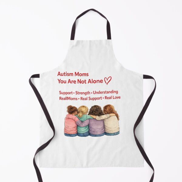 Item preview, Autism Moms – You Are Not Alone | Support, Strength & Understanding designed and sold by Mother Daughter Drawings .