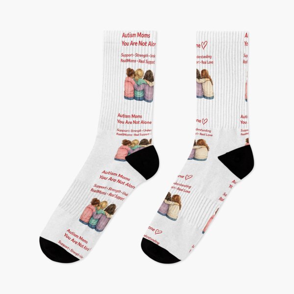 Item preview, Autism Moms – You Are Not Alone | Support, Strength & Understanding designed and sold by Mother Daughter Drawings .