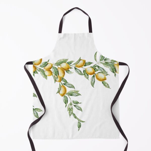Item preview, Watercolor Lemon Border Seamless Design designed and sold by Alisles.