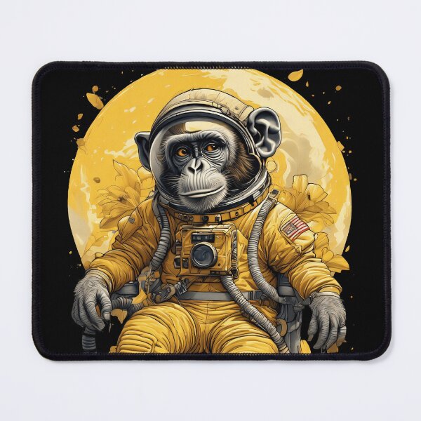 Item preview, astronaut chimp designed and sold by aliraweb.
