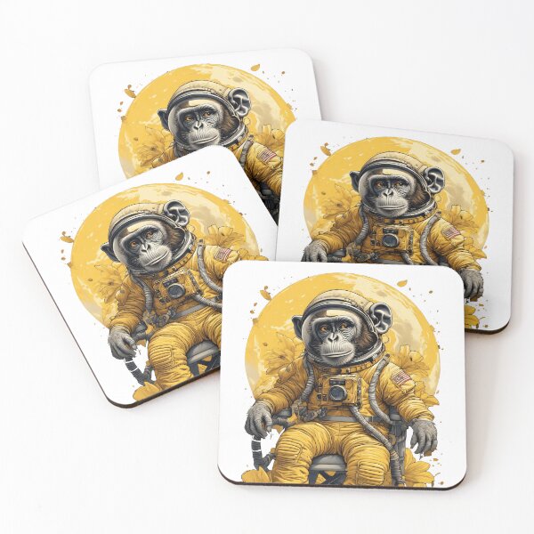 Item preview, astronaut chimp designed and sold by aliraweb.