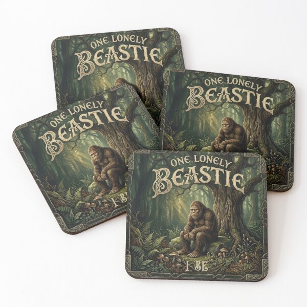 Item preview, One Lonely Beastie I Be Bigfoot Vintage Introvert designed and sold by EverClassic.