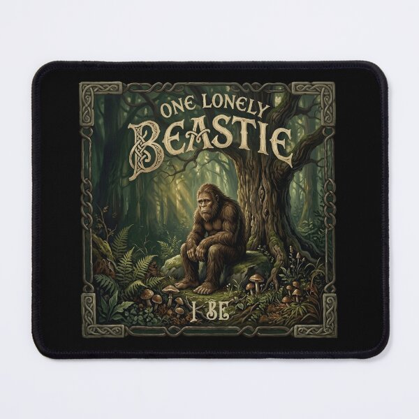 Item preview, One Lonely Beastie I Be Bigfoot Vintage Introvert designed and sold by EverClassic.