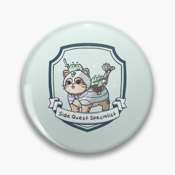 Item preview, Side Quest Specialist - Cute Adventure Frogs designed and sold by ShyHomebodyClub.