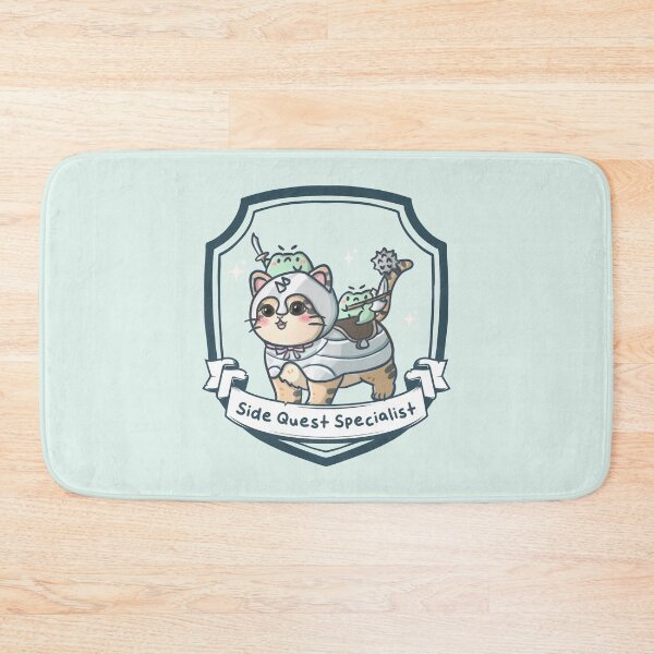 Item preview, Side Quest Specialist - Cute Adventure Frogs designed and sold by ShyHomebodyClub.