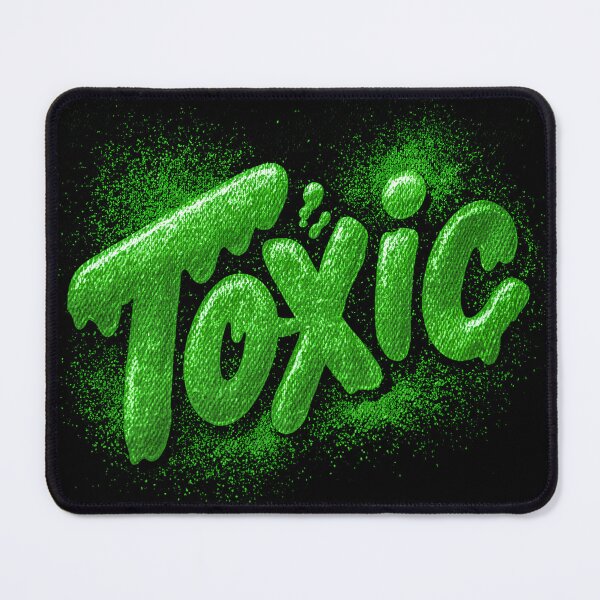 Item preview, Toxic Neon Green Graffiti Slime Text designed and sold by AI-lineDesign.
