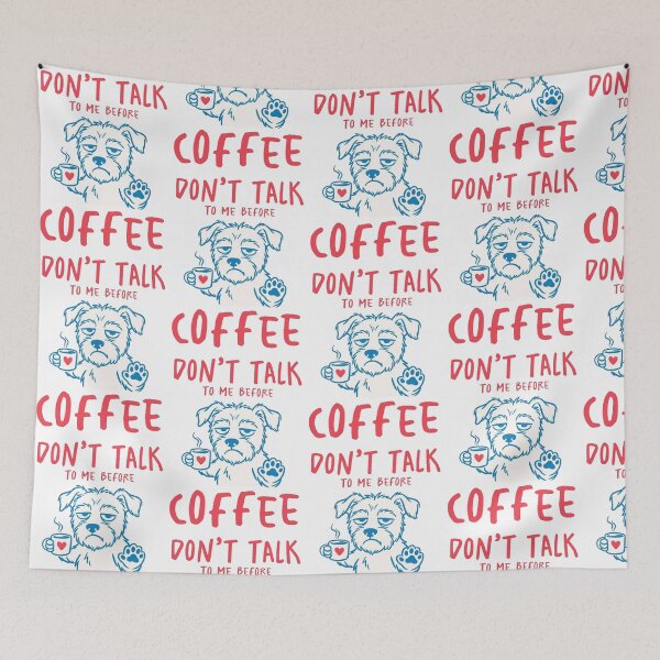 Item preview, Don't Talk to me Before Coffee designed and sold by Ranasko.