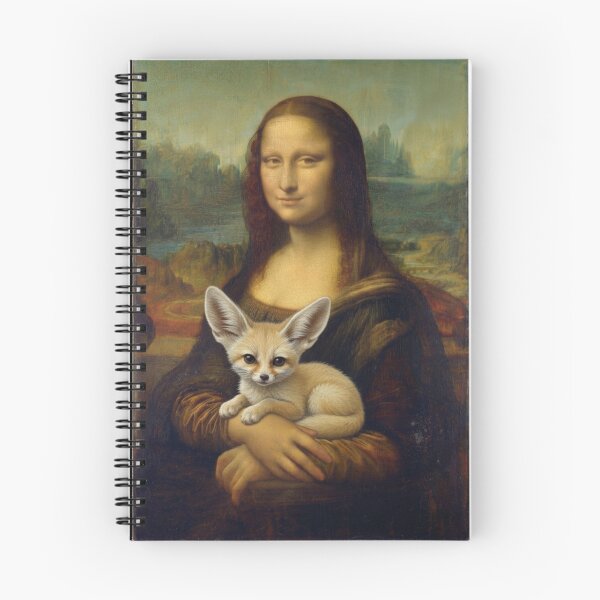 Item preview, Mona Lisa Fennec Fox Renaissance Art Parody designed and sold by d247.