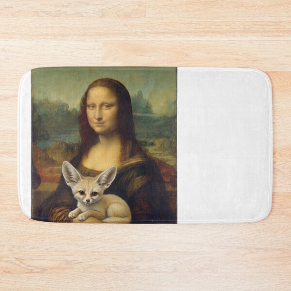 Item preview, Mona Lisa Fennec Fox Renaissance Art Parody designed and sold by d247.