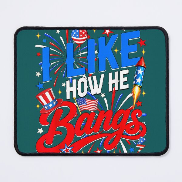 Item preview, 4th of July I Like How He Bangs Couple Matching She Explodes designed and sold by RaynaOceana.