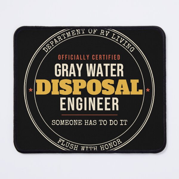 Item preview, Gray Water Disposal Engineer designed and sold by Urban Trace.