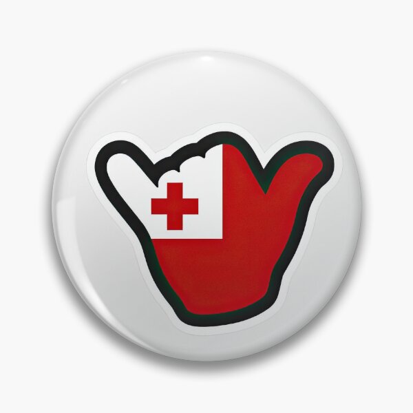 Item preview, Tonga Shaka Flag designed and sold by ShakaLife.org.