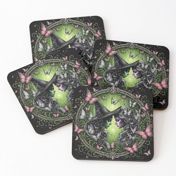 Item preview, Because I knew you - Wicked Musical Elphaba & Glinda designed and sold by NerdiPop.