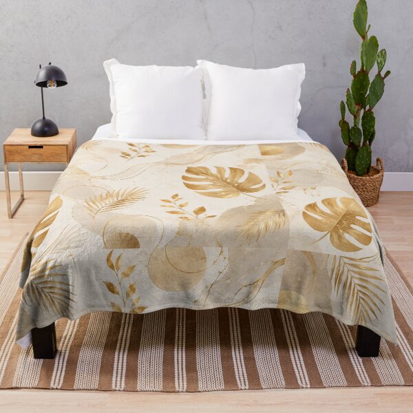 Item preview, Gold Summer Aesthetic Pattern Design designed and sold by Aramdesing.