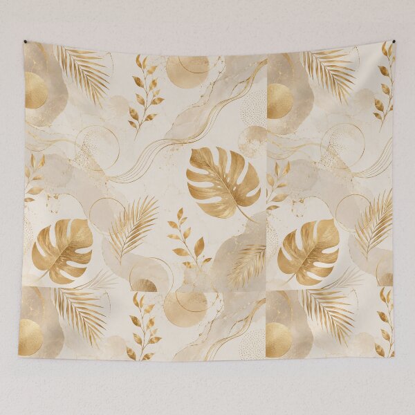 Item preview, Gold Summer Aesthetic Pattern Design designed and sold by Aramdesing.