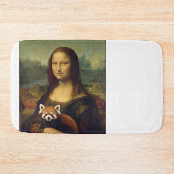 Item preview, Mona Lisa Red Panda Classic Art Funny Painting designed and sold by d247.