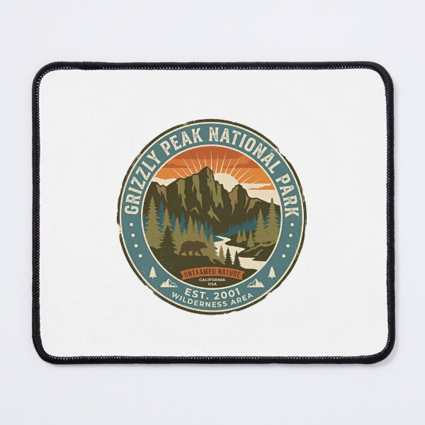 Item preview, Grizzly Peak National Park Untaamed Nature California Usa Wilderness Area Outdoor Hiker Camper designed and sold by JonesFlora2025.