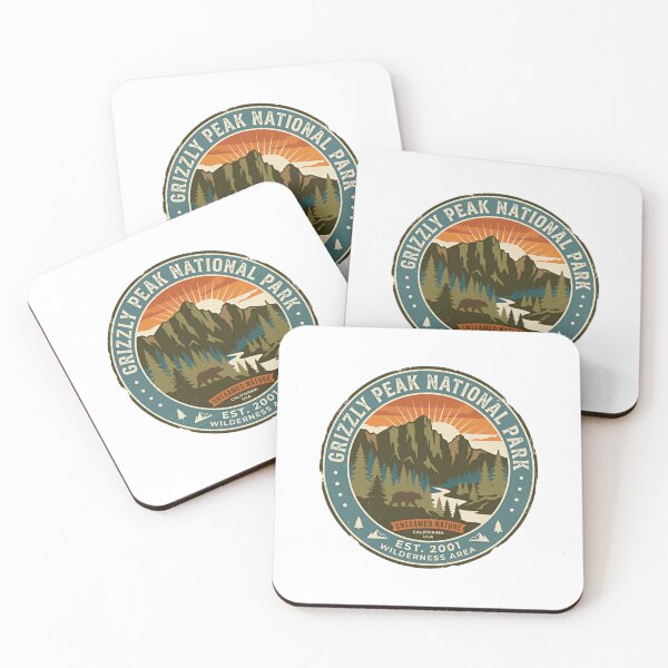 Item preview, Grizzly Peak National Park Untaamed Nature California Usa Wilderness Area Outdoor Hiker Camper designed and sold by JonesFlora2025.