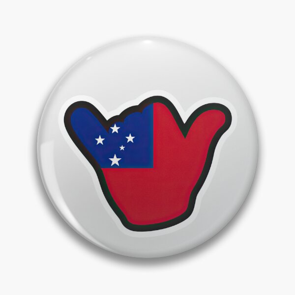 Item preview, Samoa Shaka Flag designed and sold by ShakaLife.org.