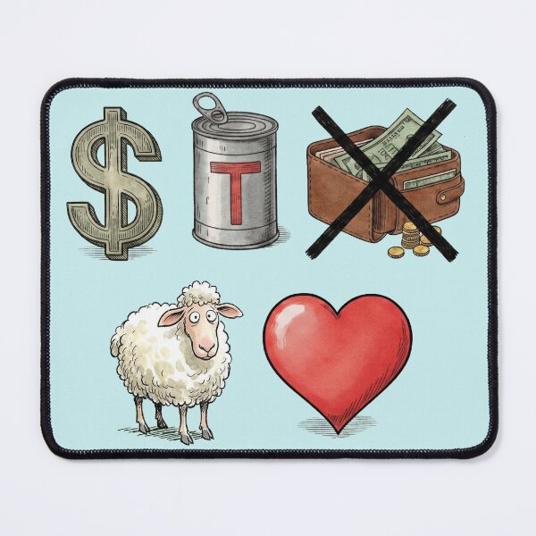 Item preview, Money Can't Buy You Love • Rebus Puzzle designed and sold by graficsfx.