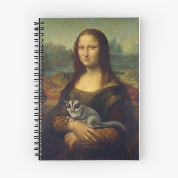 Item preview, Mona Lisa Sugar Glider Classic Portrait Art designed and sold by d247.