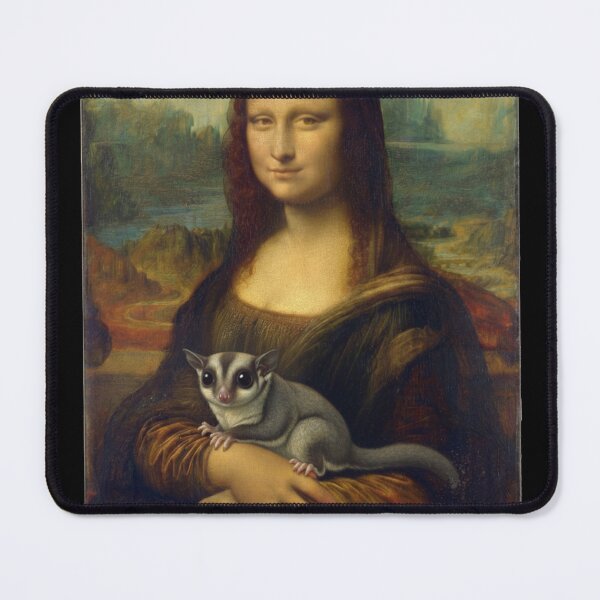 Item preview, Mona Lisa Sugar Glider Classic Portrait Art designed and sold by d247.