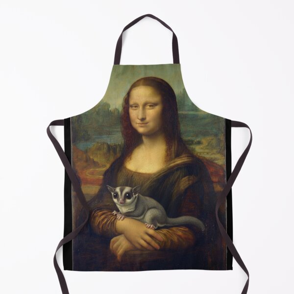 Item preview, Mona Lisa Sugar Glider Classic Portrait Art designed and sold by d247.