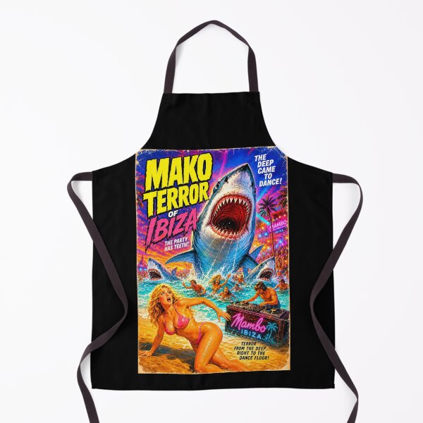Item preview, Mako Terror of Ibiza - Shark Attack Beach Party B-Movie Horror designed and sold by FilMate.