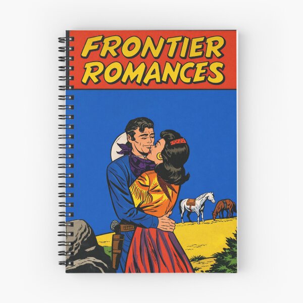 Item preview, Frontier Romance – Vintage Western Cowgirl Love Comic Cover designed and sold by Analog Aura .