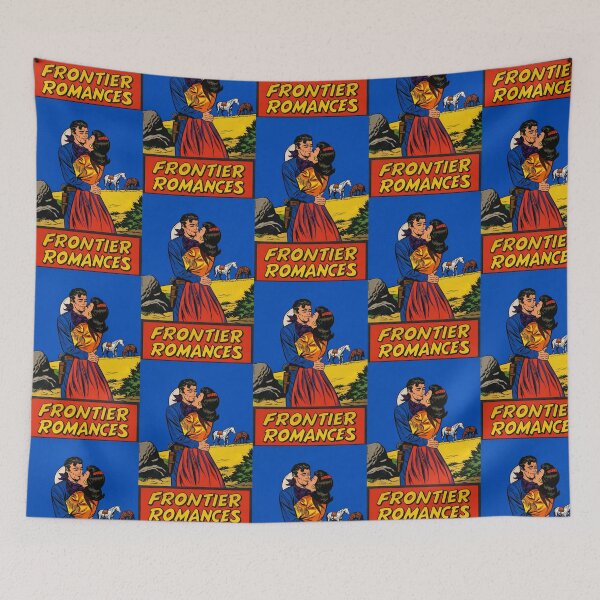 Item preview, Frontier Romance – Vintage Western Cowgirl Love Comic Cover designed and sold by Analog Aura .
