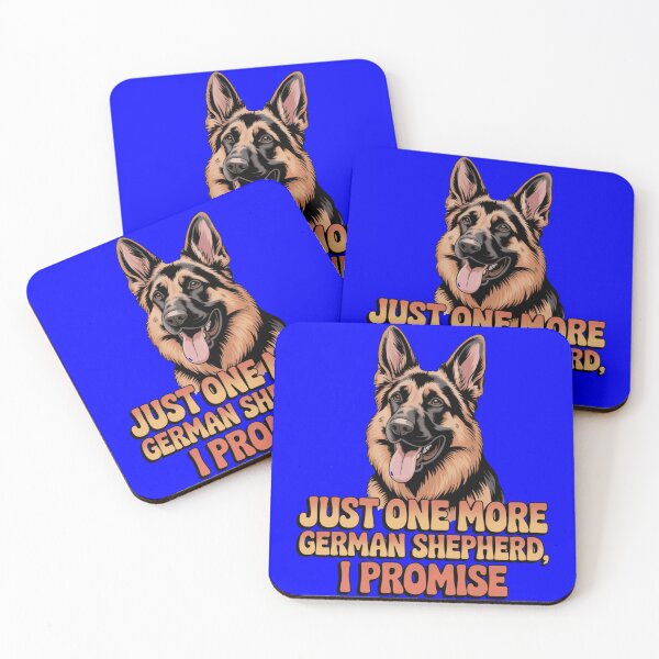 Item preview, Pet Owner Art Design Just One More German Shepherd I Promise designed and sold by fantasticdesign.