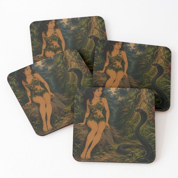 Item preview, Jungle Temptation – Dark Eden Fantasy Art designed and sold by  Hollow Moon Studios..