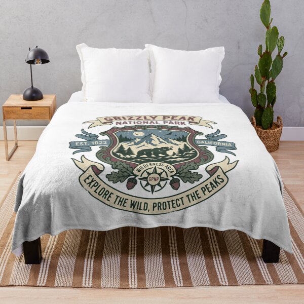 Item preview, Grizzly Peak National Park California Wilderness Outdoor Explorer designed and sold by JonesFlora2025.
