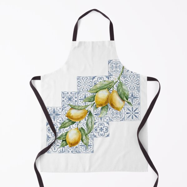 Item preview, Mediterranean Lemons and Ceramic Tiles designed and sold by Alisles.